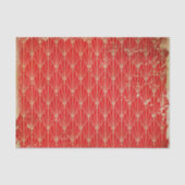 Noodlijdende Rode Art Deco Tissuepapier (Voorkant)