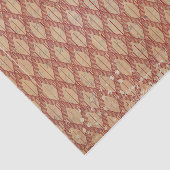 Noodlijdende rode retro tissuepapier (Detail)