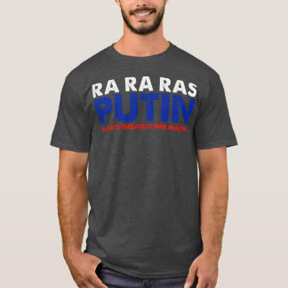 Noodlijdende Russen Grootste Machine Typografie Re T-shirt