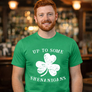 Noodlijdende Shamrock Shenanigans St. Patrick's Da T-shirt
