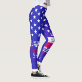 NOODLIJDENDE STERREN EN STREPEN USA Dot Pattern Leggings (Rechts)