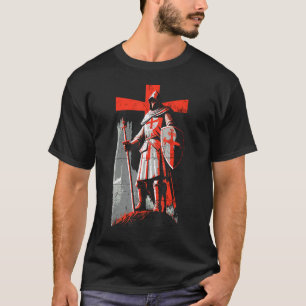 Noodlijdende Tempeliers Kruisvaarder Kruissoldaat T-shirt