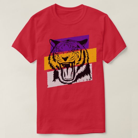 Noodlijdende Tijger Roar T-shirt (Design voorkant)