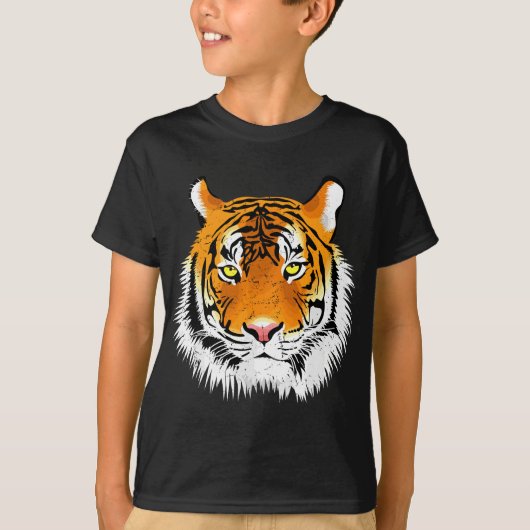 noodlijdende tijger t-shirt (Voorkant)