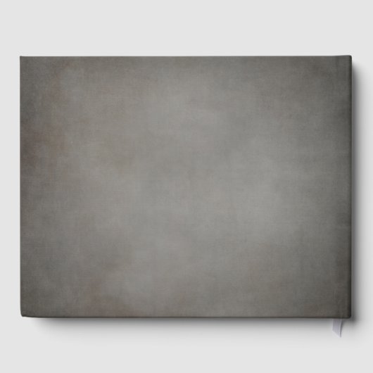 Noodlijdende Waterverf Floral Wedding Gastenboek (Achterkant)