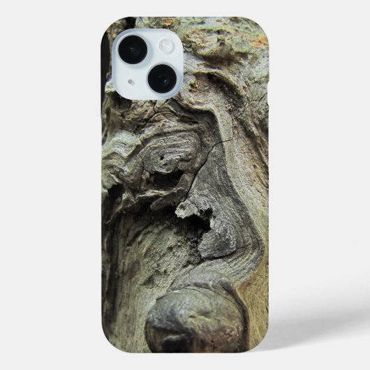 Noodlijdende Wood Sculpture Afbeelding - iPhone Ca Case-Mate iPhone Case (Achterkant)
