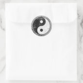 Noodlijdende Yin Yang Symbol Sticker (Tas)