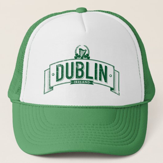 noodlottige Dublinbanner Trucker Pet (Voorkant)