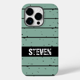 noodlottige groene zonsondergang Case-Mate iPhone 14 pro hoesje