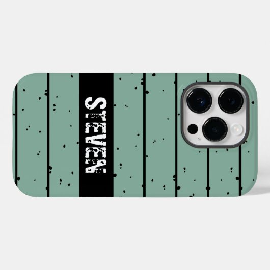 noodlottige groene zonsondergang Case-Mate iPhone case (Achterkant (horizontaal))