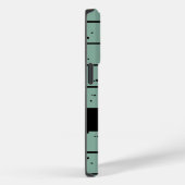 noodlottige groene zonsondergang Case-Mate iPhone case (Achterkant / Rechts)