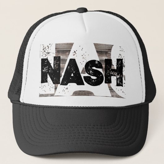noodlottige rangeerbrander NASHVILLE | Trucker Ha Pet (Voorkant)