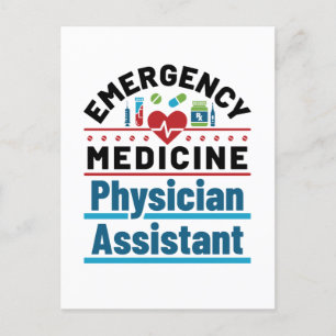 Noodmedicijnassistent Briefkaart