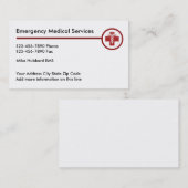 Noodmedisch Visitekaartje (Voorkant / Achterkant)