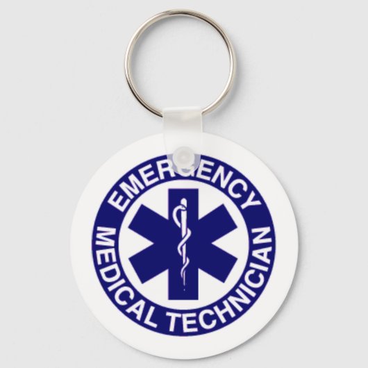 NOODMEDISCHE TECHNICIËNTEN EMT SLEUTELHANGER (Voorkant)