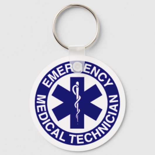 NOODMEDISCHE TECHNICIËNTEN EMT SLEUTELHANGER (Voorkant)