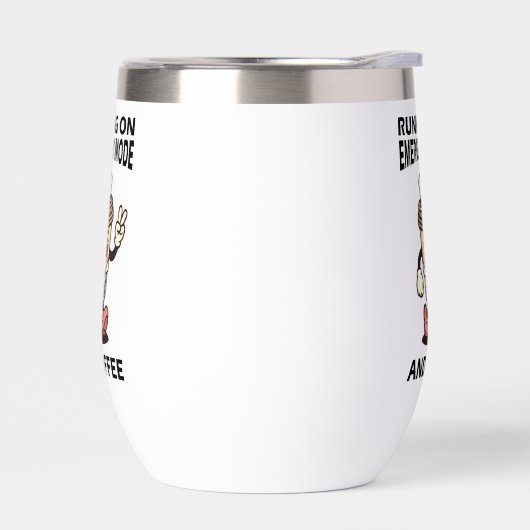 Noodmodus actief - gevoed door koffie (Links)