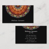 Noodnetwerk - Mandala- Visitekaartje (Voorkant / Achterkant)