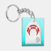 Noodnummers Sleutelhanger - zie terug (Voorkant Links)