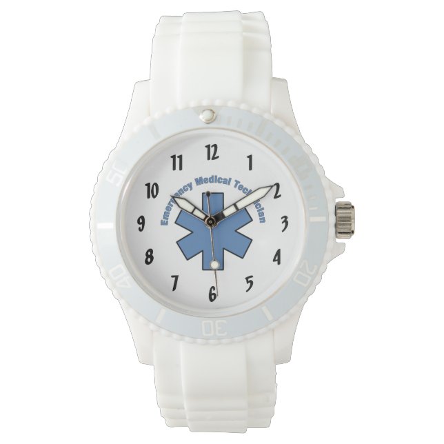 Noodremde tech horloge (Voorkant)