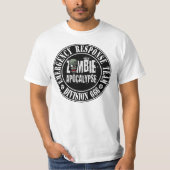 Noodresponsteam: Zombie Apacolypse T-shirt (Voorkant)