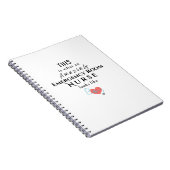 Noodruimte verpleegster notitieboek (Rechterzijde)