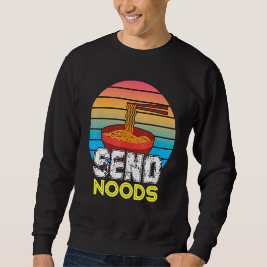 Noods Noodles Pasta verzenden Trui (Voorkant)