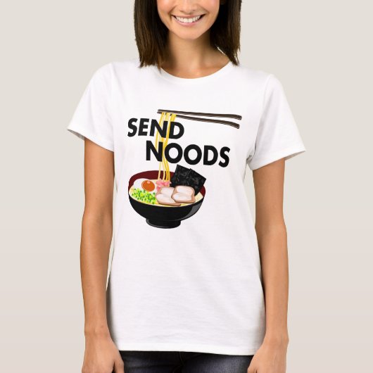 Noods Ramen Noodles T-shirt (Voorkant)