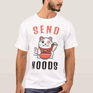 Noods verzenden t-shirt