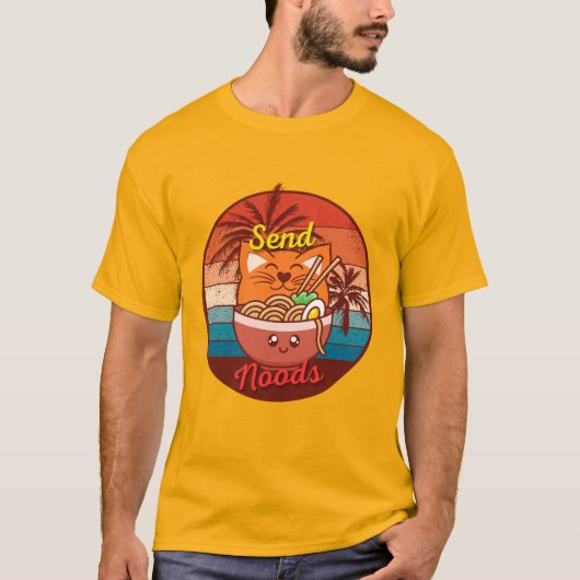 Noods verzenden t-shirt (Voorkant)