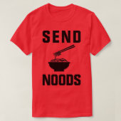 Noods verzenden t-shirt (Design voorkant)