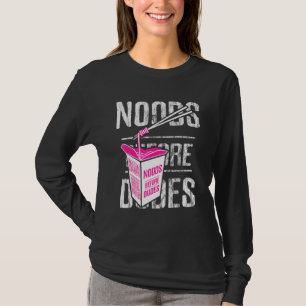 Noods Voor Dudes Noodles Femisme Feminist 2 T-shirt