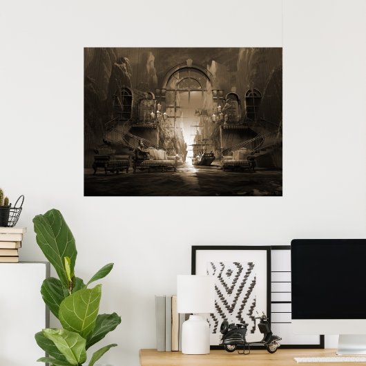 Noodschap Poster (Thuiskantoor)