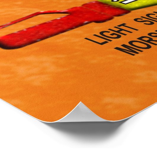 Noodsignaal Poster (Hoek)