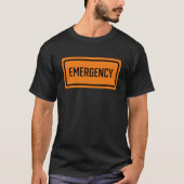 noodsignaal t-shirt (Voorkant)