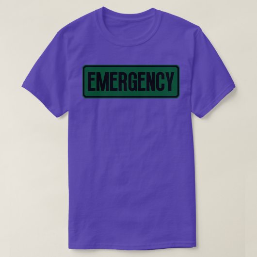 Noodsituatie 5 t-shirt (Design voorkant)