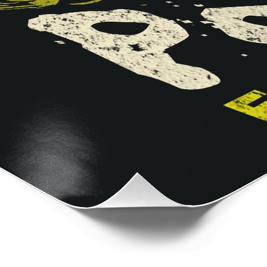 Noodsituatie met betrekking tot bodemverontreinigi perfect poster (Hoek)