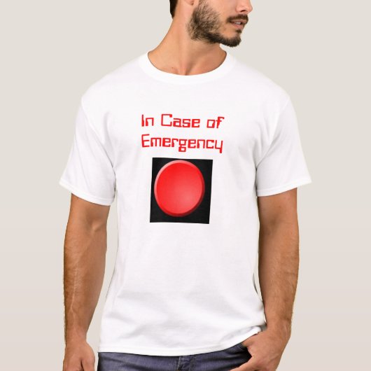 Noodsituatie T-shirt (Voorkant)