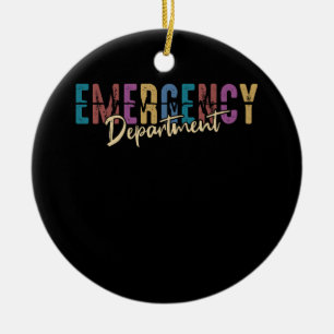 Noodsituatie van de afdeling Zalthcare Nur Keramisch Ornament