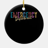 Noodsituatie van de afdeling Zalthcare Nur Keramisch Ornament (Achterkant)