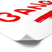 Noodslagverlichting Poster (Hoek)