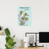 Noodspoelteam Poster (Thuiskantoor)