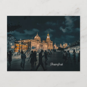 Noodstad van Shanghai Briefkaart