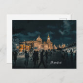 Noodstad van Shanghai Briefkaart (Voorkant / Achterkant)