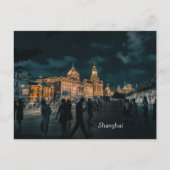 Noodstad van Shanghai Briefkaart (Voorkant)