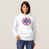 Noodsymbool Ster van Leven Caduceus Hoodie (Voorkant volledig)
