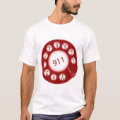 Noodtelefoon T-shirt (Voorkant)