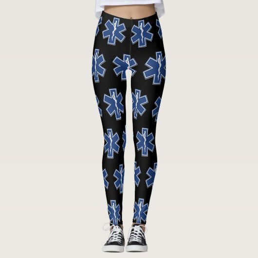 Noodtoestand EMS-Logo   Leggings (Voorkant)