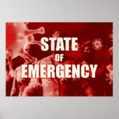 Noodtoestand en crisisbeheer poster (Voorkant)