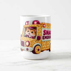 Noodtoestand Snack Grappige Hamster Koffiemok